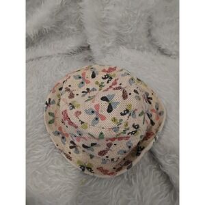 Kids Bucket Hat Floral Print Summer‎ Beach Sun Hat For Girls